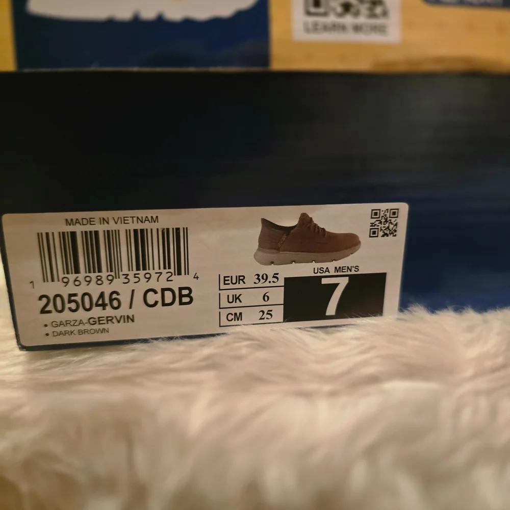 Skechers Men's Brown Hands Free Slip-Ins Shoes Sz 7 - Picture 3 of 6
